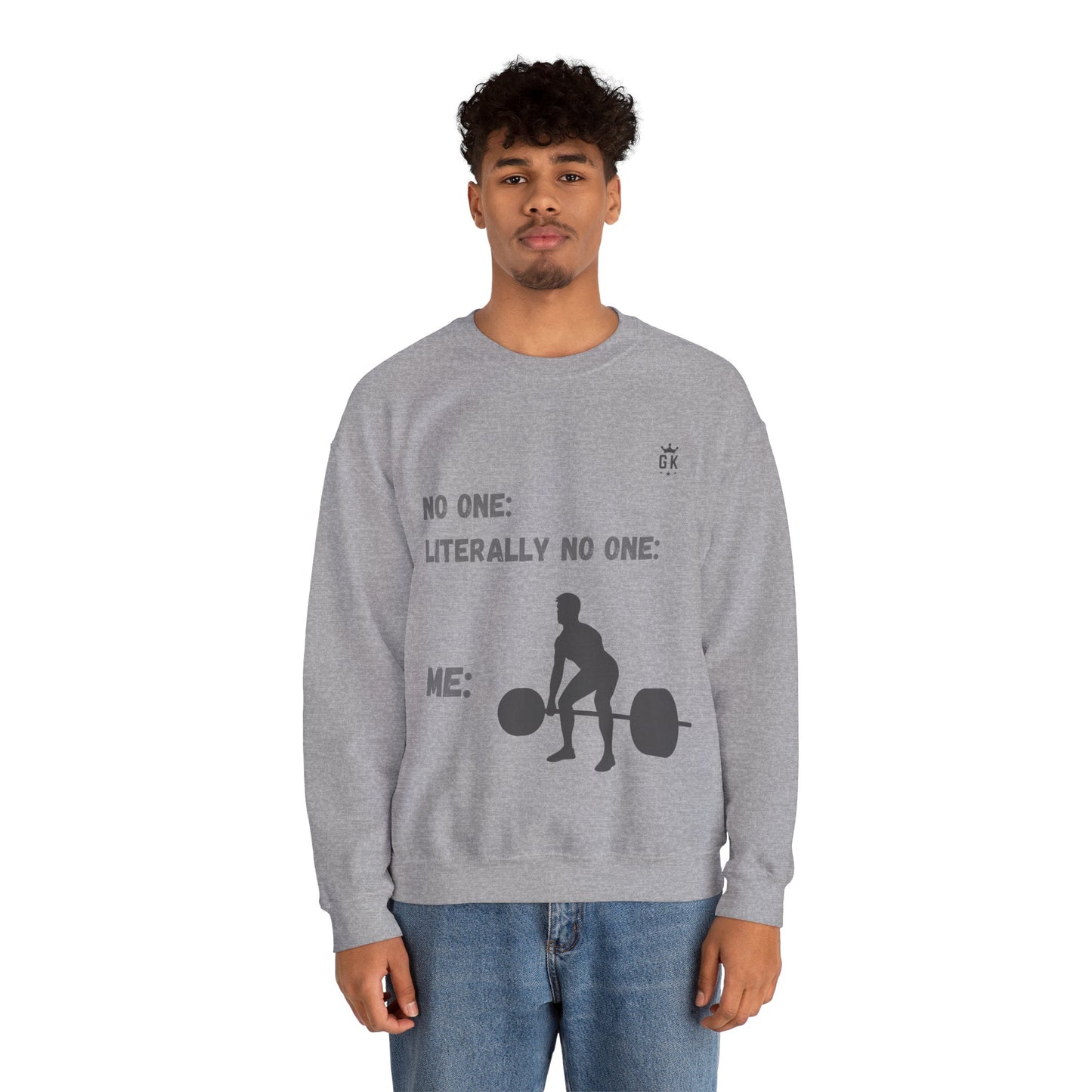 No One Meme Crew Sweatshirt